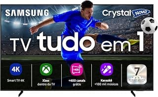 'Samsung Smart TV 55" Crystal UHD 4K U8100F 2025 - Produto 5 mais recomendado com 4.4 estrelas