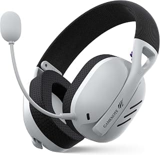 Havit Fone de Ouvido Headset Gamer Fuxi-H3 White Black, Com Fio e Sem Fio, Wireless 2,4GHz, Bluetooth, Cabo USB-C, Cabo 3,5mm. Surround, Baixa Latência, Quad-Mode - Produto 8 mais recomendado com 4.6 estrelas