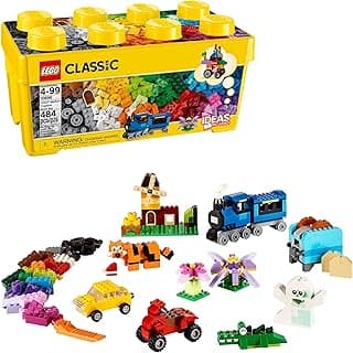 LEGO® Classic - Caixa Média de Peças Criativas - Produto 1 mais recomendado com 4.9 estrelas