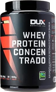 Whey Protein Concentrado Baunilha Pote 900g – Contribui para o Ganho Muscular Hipertrofia – Dux Human Health (Embalagem pode variar) - Produto 2 mais recomendado com 4.7 estrelas