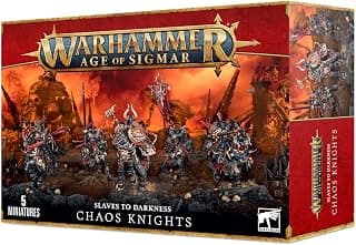 Warhammer Age of Sigmar Games Workshop Slaves to Darkness: Chaos Knights - Produto 5 mais recomendado com 4.9 estrelas