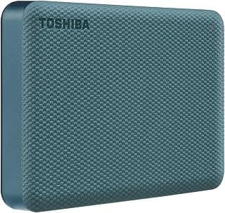 HD Externo Portátil Toshiba 4TB Canvio Advance USB 3.0 Verde - HDTCA40XG3CA - Produto 3 mais recomendado com 4.8 estrelas