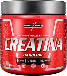 Integralmedica - Creatina em Pó Hardcore 100% Pura e Monohidratada - 300g - Produto em review com 4.7 estrelas e 68.200 avaliações