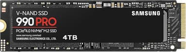 Samsung 990 PRO SSD 4TB PCIe 4.0 M.2 2280 Internal Solid State Hard Drive, Seq. Read Speeds Up to 7,450 MB/s for High End Computing, Gaming, and Heavy Duty Workstations, MZ-V9P4T0B/AM - Produto 7 mais recomendado com 4.7 estrelas