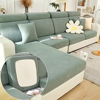 Capas de sofá mágicas interiores Magic sofa capas de sofá 2023 nova capa de sofá universal resistente ao desgaste elástica para capas secionais (textura-verde, capa traseira G) - Produto 2 mais recomendado com 4.3 estrelas