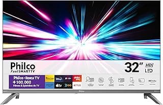 Smart TV 32" Philco LED Roku Tv HD Dolby Audio P32CRA - Produto 6 mais recomendado com 4.5 estrelas