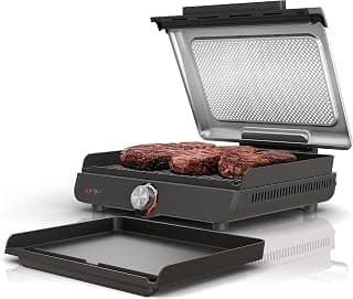 Ninja Sizzle Smokeless Indoor Grill 127V – Sem Fumaça, Antiaderente, Até 260°C, Fácil de Limpar. - Produto 4 mais recomendado com 4.6 estrelas