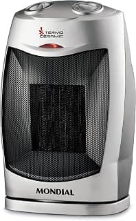 Aquecedor Termo Ceramic, Mondial, Preto/Prata, 1500W, 110V - A-05 - Produto 2 mais recomendado com 4.5 estrelas