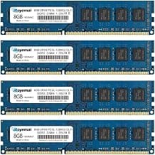 32GB Kit (4X8GB) DDR3 RAM, DDR3 1600 8GB PC3L-12800U 32G DDR3L Dimm 2Rx8 1.35V/1.5V CL11 Notebook RAM Memory for Desktop Computer - Produto 7 mais recomendado com 4.7 estrelas