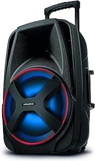 Caixa de Som Amplificada MONDIAL, Connect Power II, Bivolt, 500W RMS - CM-550, Preto/Vermelho - Produto 2 mais recomendado com 4.6 estrelas