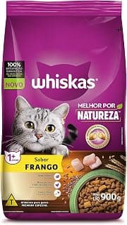 whiskas Ração Whiskas Melhor Por Natureza Frango Gatos Adultos 900G - Produto 8 mais recomendado com 4.8 estrelas