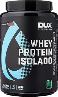 Whey Protein Isolado Chocolate Pote 900g – Contribui para os Resultados e Auxilia a Recuperação Muscular – Dux Human Health - Produto 5 mais recomendado com 4.7 estrelas