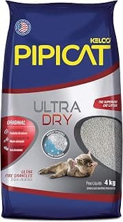 Pipicat Areia Higiênica Ultra Dry 4 kg - Produto 5 mais recomendado com 4.5 estrelas