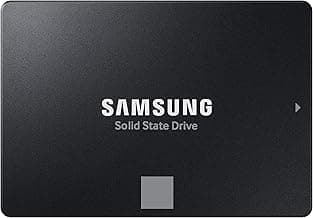 Samsung 870 EVO SATA III SSD 1TB 2.5” Internal Solid State Drive, Upgrade PC or Laptop Memory and Storage for IT Pros, Creators, Everyday Users, MZ-77E1T0B/AM - Produto 1 mais recomendado com 4.8 estrelas