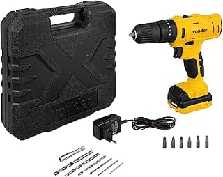 Parafusadeira/Furadeira Com Impacto A Bateria, 12 V, Fonte Bivolt Automática, Pfv 120i Vonder. - Produto 8 mais recomendado com 4.7 estrelas