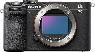 Sony Alpha 7CII | Câmera sem espelho full-frame (compacta, 33MP, foco automático em tempo real, 10 fps, gravação de filme 4K, tela sensível ao toque de vários ângulos), preta - Produto 4 mais recomendado com 4.6 estrelas